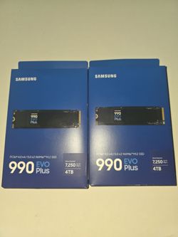 X2 Samsung 990 evo plus 4tb