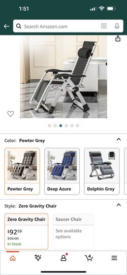 H&ZT Bedroom Living Room Chair, Portable Foldable Adjustable Home Chair with Mattress, for Sleeping Nap Rest Indoor Outdoor Home Patio Hiking Camping 