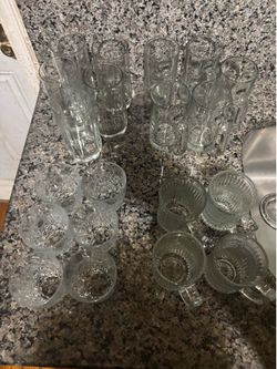 Glass cups
