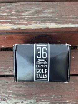 Box of 36 Slazenger Practice Stamped Golf Balls
