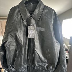 NRA leather Jacket