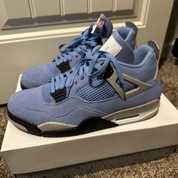 Air Jordan 4 Retro UNC Blue Carolina University Men's Size 14 
