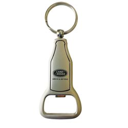 Land Rover Above & Beyond Bottle Opener Keychain NEW!!
