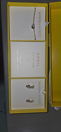 Kendra Scott Necklace and Earrings