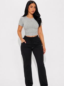 Black cargo inspired set (small/medium)
