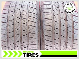 Set Of 2 Michelin X LT A/S 255/50R20 Used Tire 9.5/32 Tread 2555020