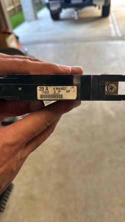 9 - 20A Single Pole Circuit Breaker