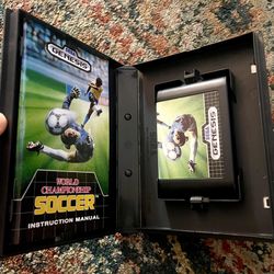 World Championship Soccer For Sega Genesis 