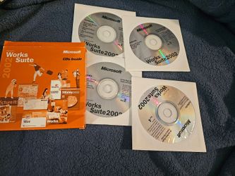 Works Suite 2002 CD Software Set