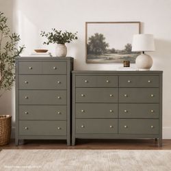 Pair of refinished dressers