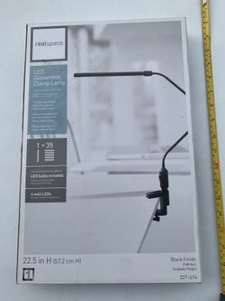 Realspace LED Gooseneck Clamp Lamp brand new multiples available pick up Coral Springs 33071