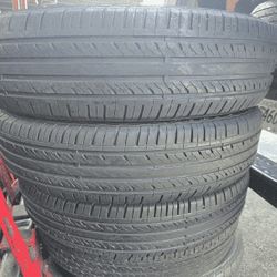 215 60 16 SET OF 4 USED STARFIRE SOALRS A/S TIRES tell kind