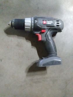 Two drill guns both missing battery no charger