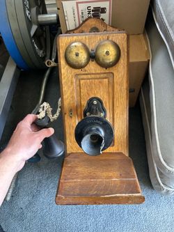 Kellogg Switchboard Wall Phone