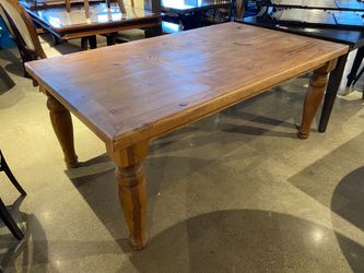 Rustic DIY 72″ Long Dining Table