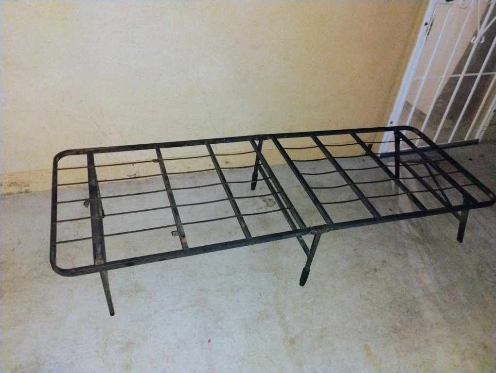 Single Folding Bed Frame