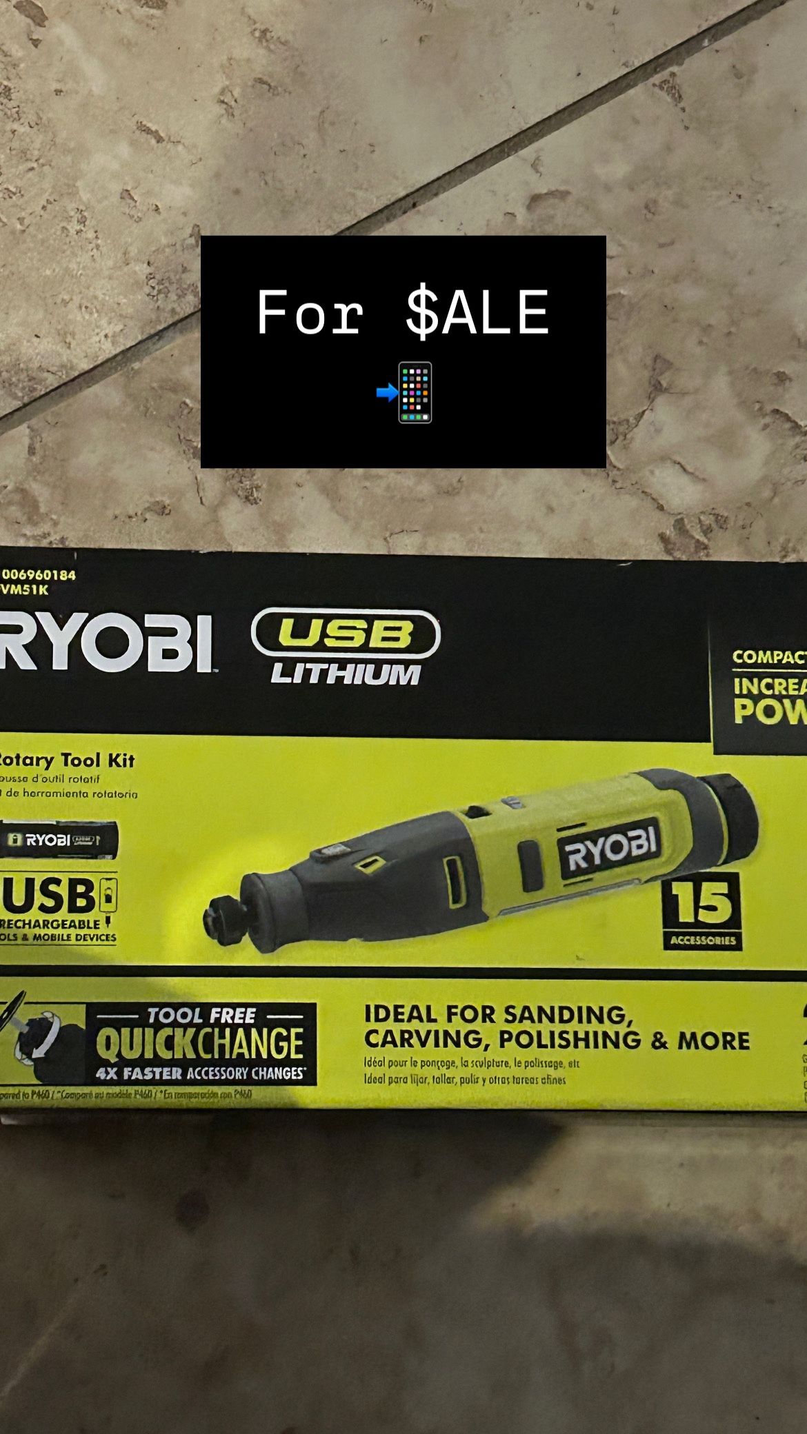 RYOBI USB Lithium Rotary Tool