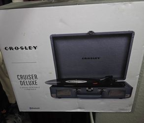 Crosley Cruiser Deluxe Portable Turntable