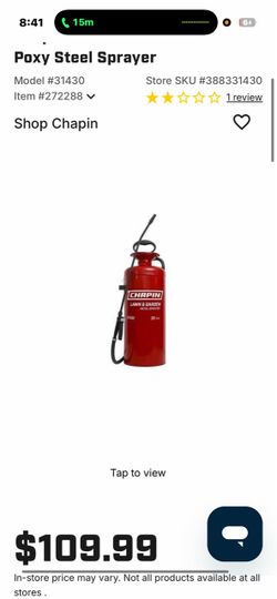 Steel Sprayer