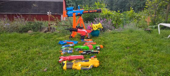 Nerf guns!