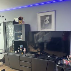 Entertainment Set With Tv 