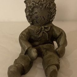 Vintage Pewter Raggedy Andy