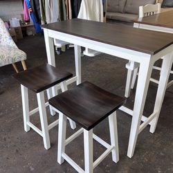 New 3 piece hanging dining stool set dimensions pictures