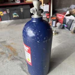 10 Lb Tank Clean Ready To Be Filled Has Certified Sticker 