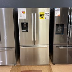 Bosch Stainless Steel Bottom Freezer Refrigerator 🔥🔥