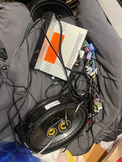 Radio and speakers