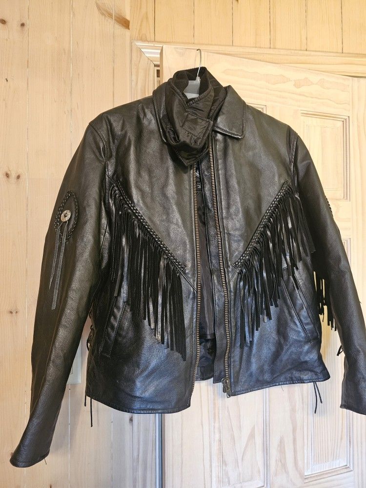 Ladies Leather Jackets (2) And Chaps