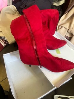 Red boots