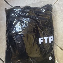 FTP HOODIE SIZE M FLOCKED LOGO