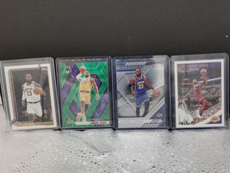 LeBron James sports cards