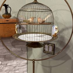 Hendryx Brass Bird Cage