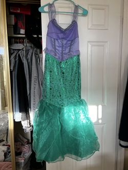 Adult little mermaid costume 