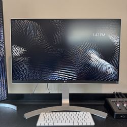 LG 27” 4K UHD IPS Monitor - Excellent Condition