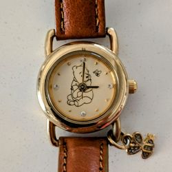 Vintage Winnie The Pooh Watch  with Bee Charm