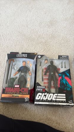 Gi Joe and Shang chi marvel