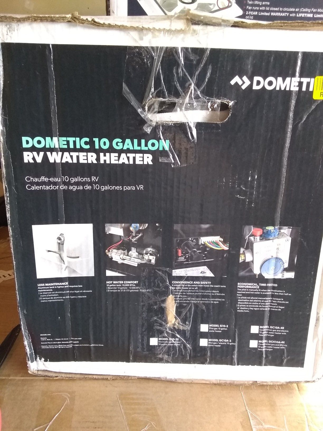 10 gal water heater