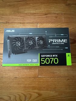Graphics card RTX 5070
