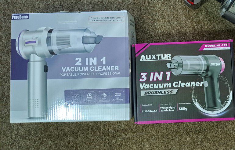 Mini Vacuums Brushless Rechargeable Only $20 Each FIRM Used