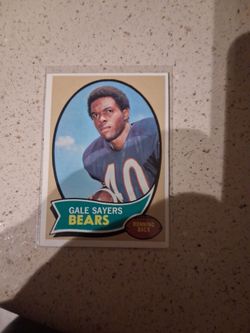Gale Sayers Chicago Bears Football Card