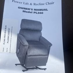 Power Lift & Recliner Chair!