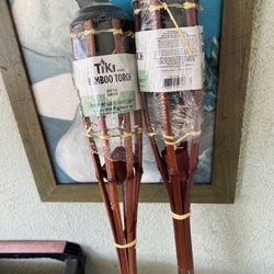 Bamboo  Tiki Torches