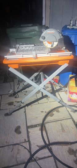 RIDGID WET TILE SAW