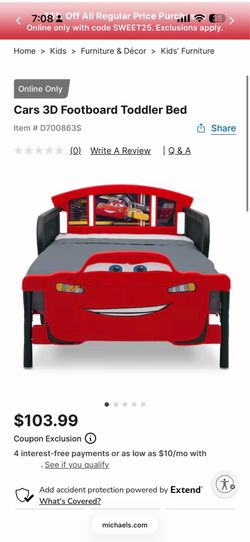Cars bed