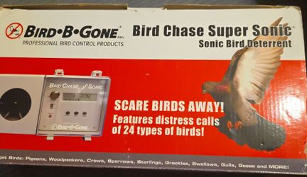 Bird B Gone - Bird Chase Super Sonic Bird Deterrent