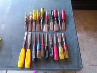 Wood chisel tools bundle