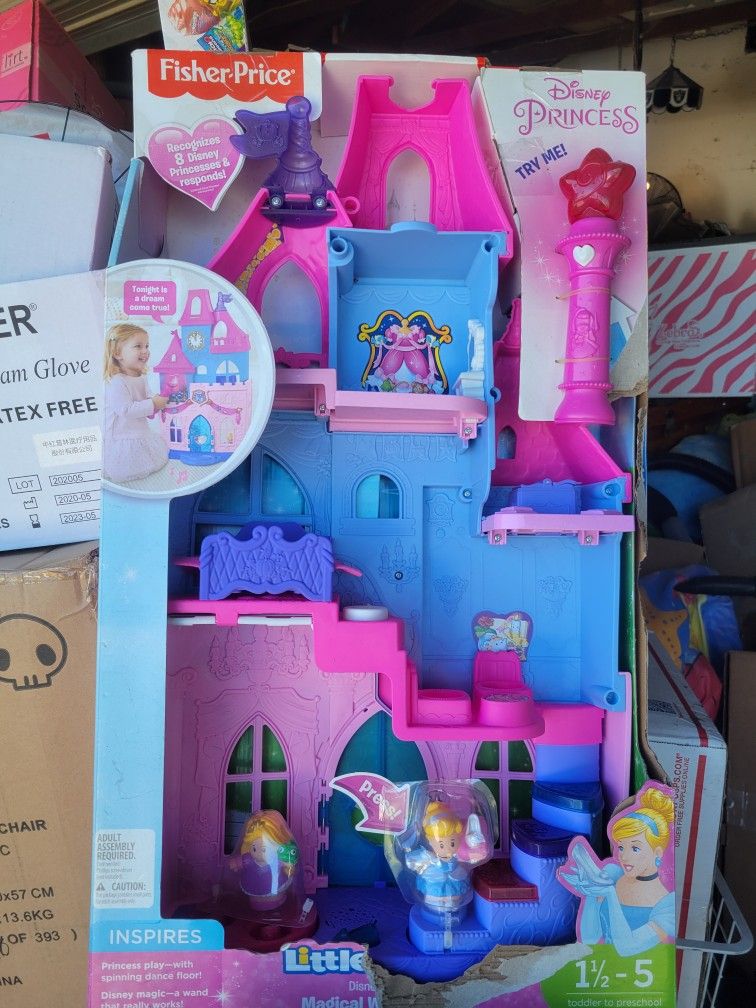 Disney  Little  Princess  Castle  Fisher Price 